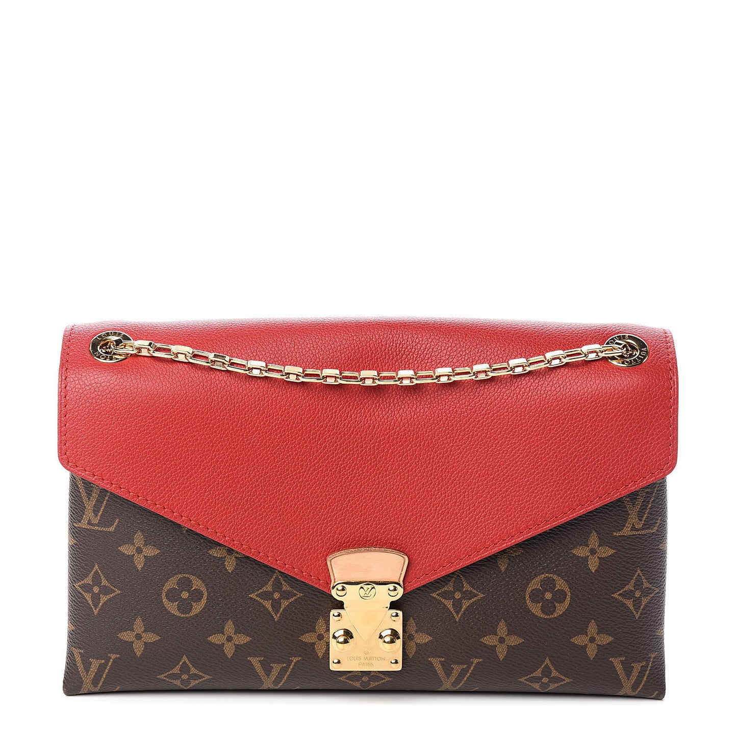 Monogram Pallas Chain Cherry