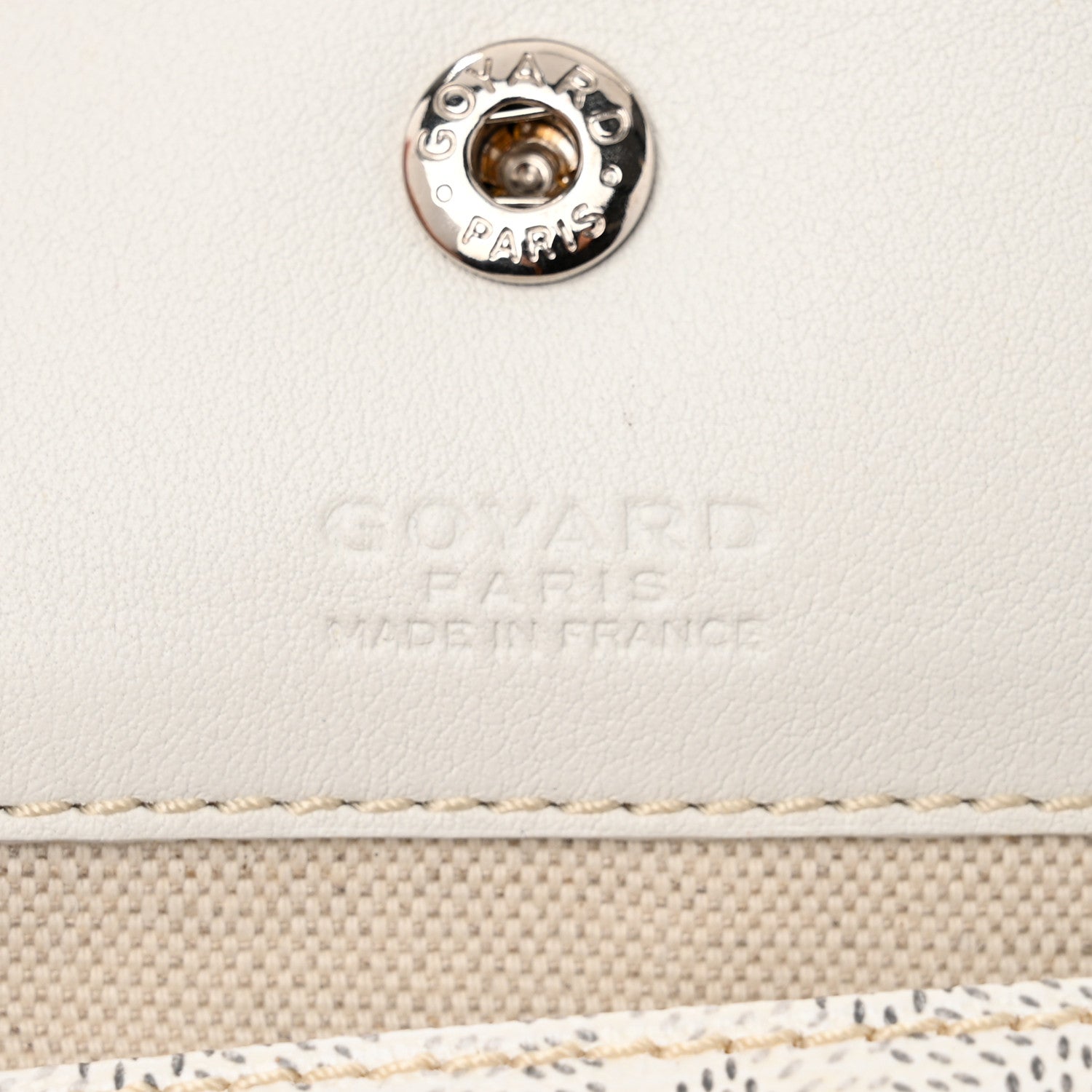 Goyard Goyardine Saint Louis GM White 7 of 16
