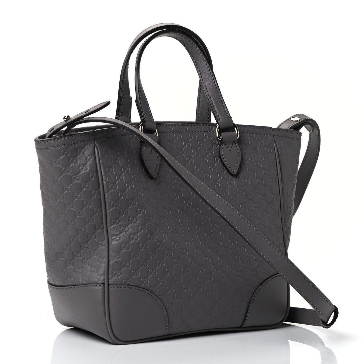 Microguccissima Small Bree Tote Graphite