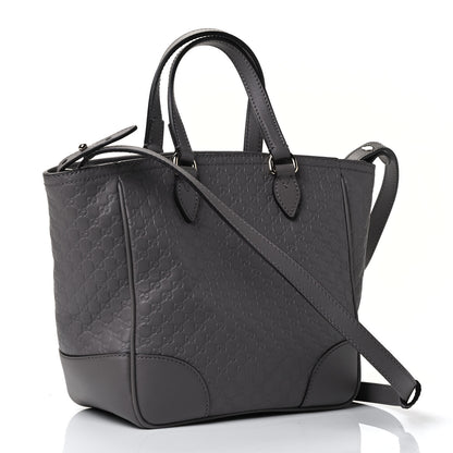 Gucci Microguccissima Small Bree Tote Graphite 2 of 4
