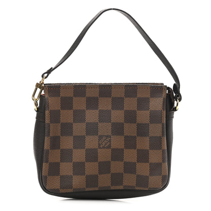 Louis Vuitton Damier Ebene Trousse Make Up Bag Pochette 1 of 10