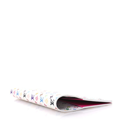 Louis Vuitton LV X TM Monogram Multicolor Emily Notebook Cover MM White 4 of 7