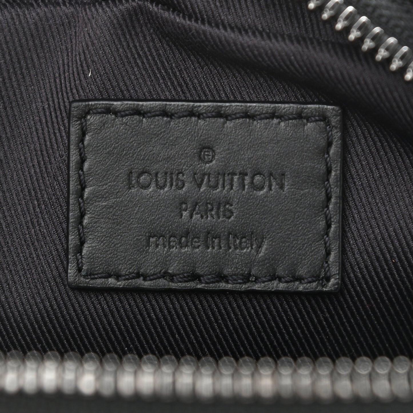 Calfskin Monogram Shadow Danube PM Black