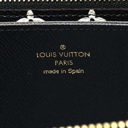 Louis Vuitton Monogram Giant Jungle Zippy Wallet Black 6 of 7