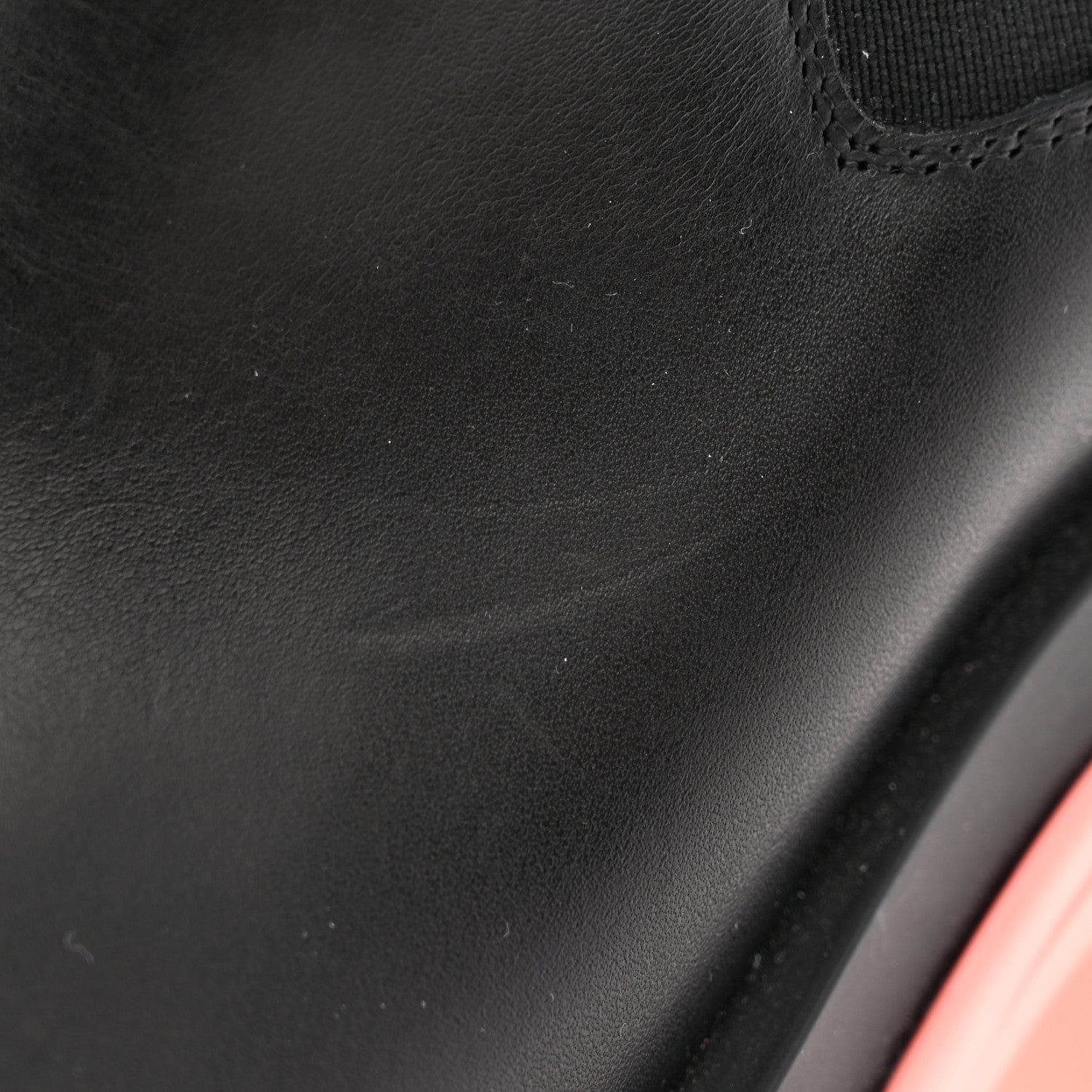 Bottega Veneta Calfskin The Flash Chelsea Boots 38 Black Flamingo 10 of 15
