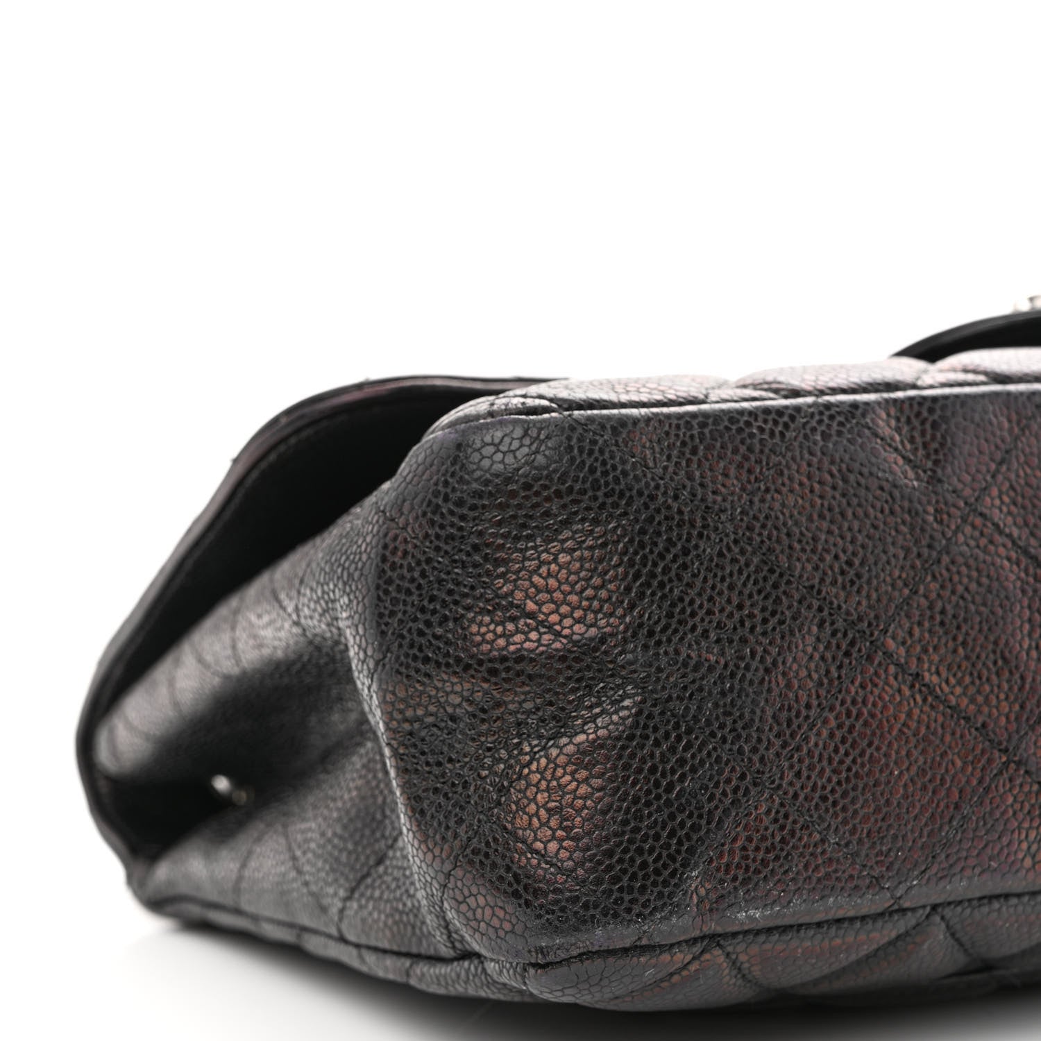 Chanel Caviar Quilted Jumbo Single Flap Black 9 of 9