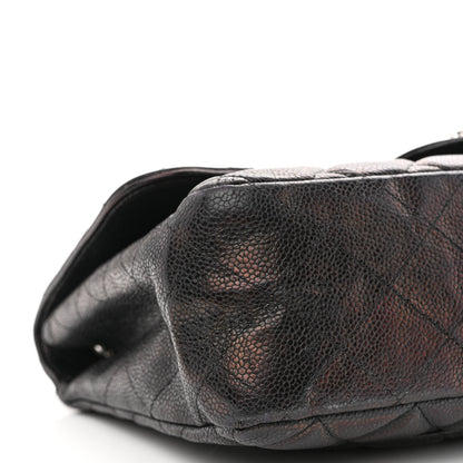 Chanel Caviar Quilted Jumbo Single Flap Black 9 of 9