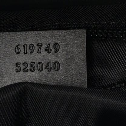 Gucci Techno Canvas Web Single Buckle Backpack Black 8 of 11