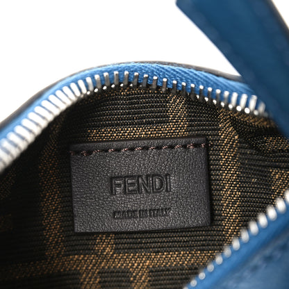 Fendi Vitello Grace Matte Nano Fendigraphy Hobo Charm Mirto 10 of 18