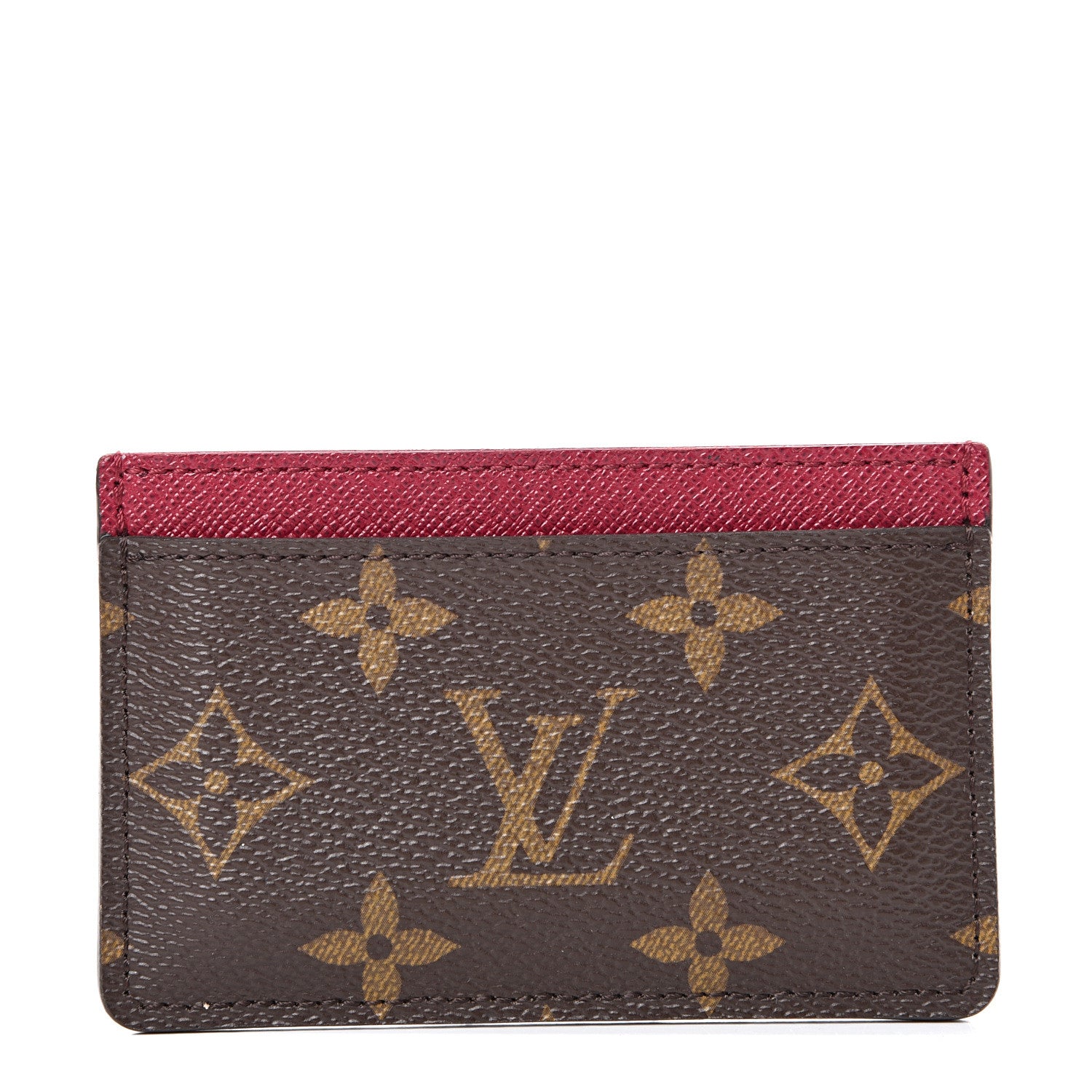 Louis Vuitton Monogram Card Holder Fuchsia 1 of 8