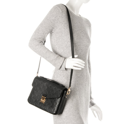 Louis Vuitton Empreinte Pochette Metis Black 2 of 7