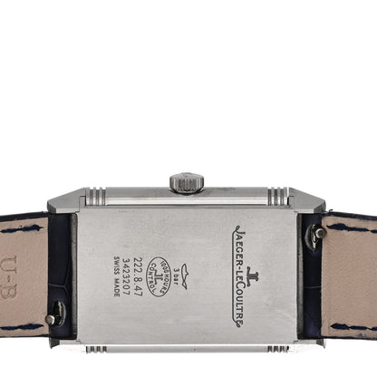 Jaeger-LeCoultre Stainless Steel Alligator 24.4mm Reverso Classique Quartz Watch Q2518540 5 of 5