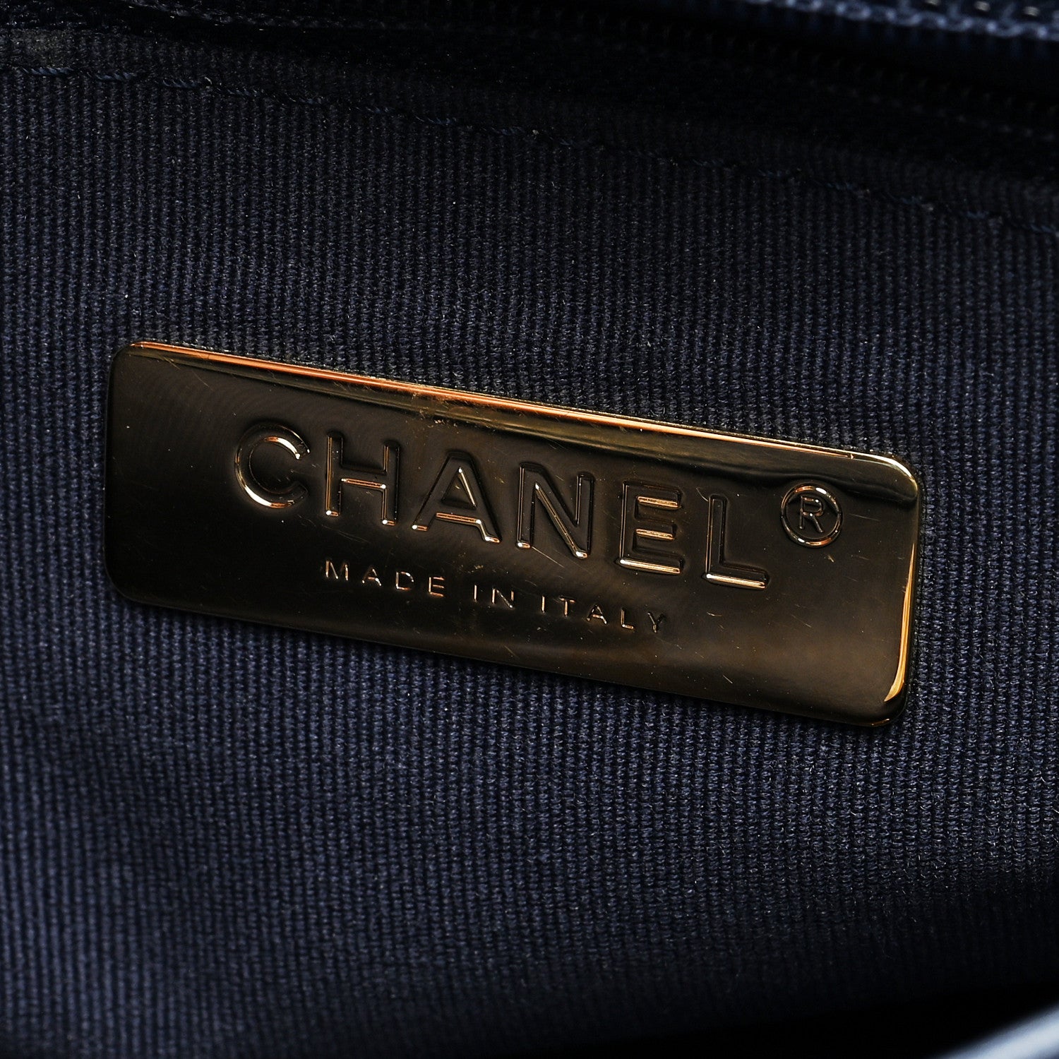 Chanel Lambskin Quilted Medium Chanel 19 Flap Navy Blue 6 of 9