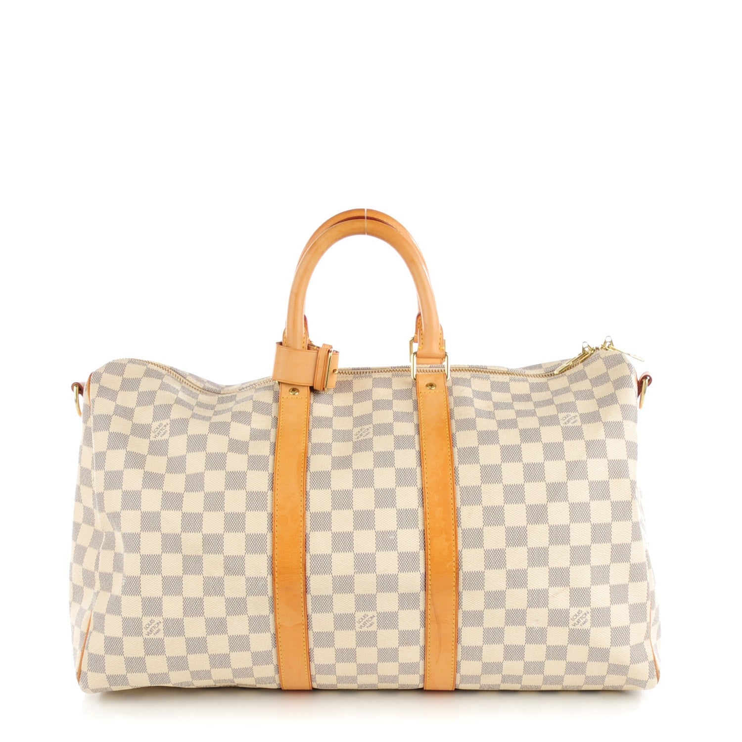 Louis Vuitton Damier Azur Keepall Bandouliere 45 1 of 9