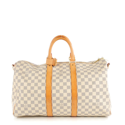 Louis Vuitton Damier Azur Keepall Bandouliere 45 1 of 9