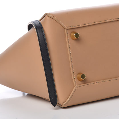 Celine Smooth Calfskin Mini Bi-Color Belt Bag Beige 10 of 11