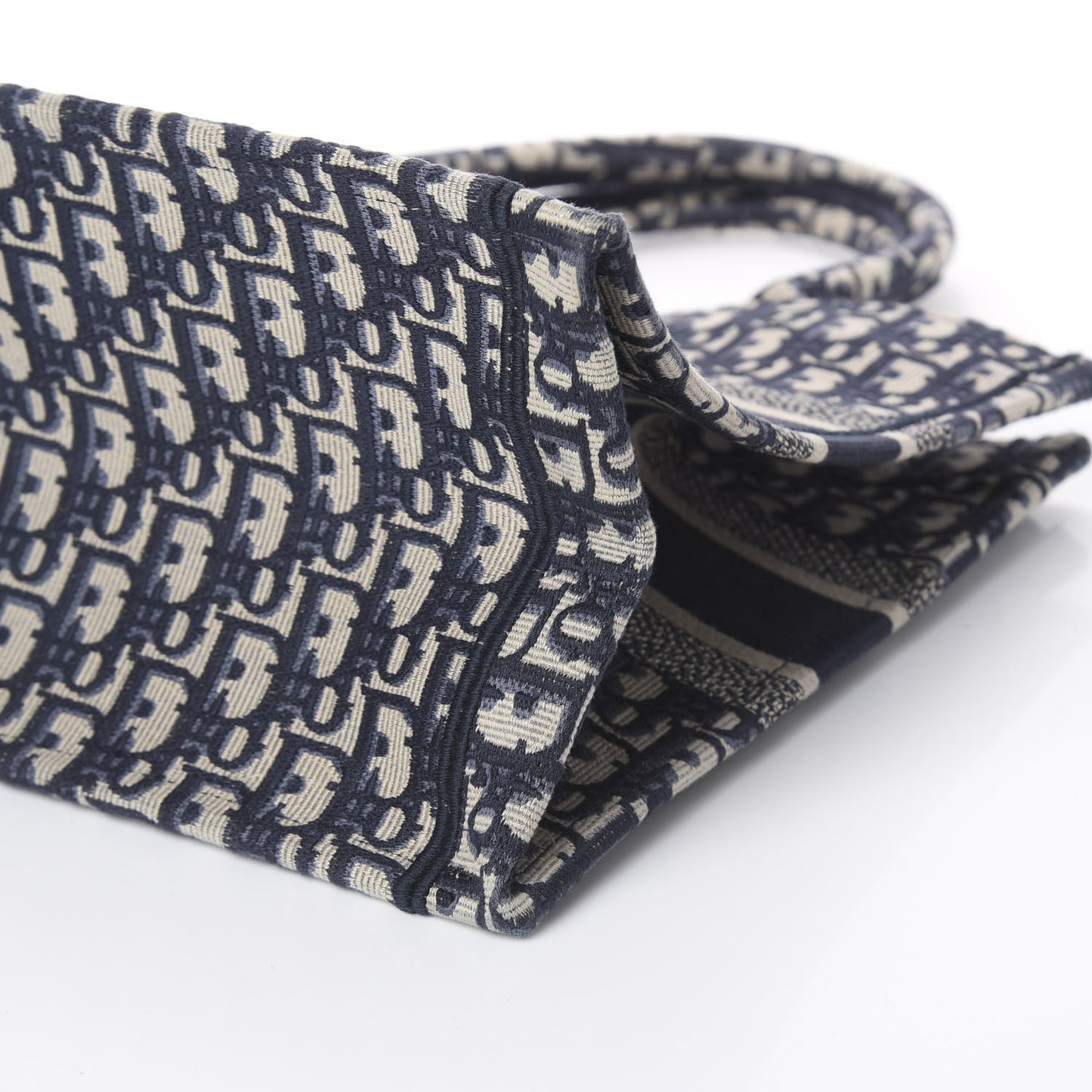 Oblique Medium Book Tote Blue Multicolor