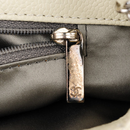 Chanel Caviar Pocket In The City Flap Ivory 11 of 11