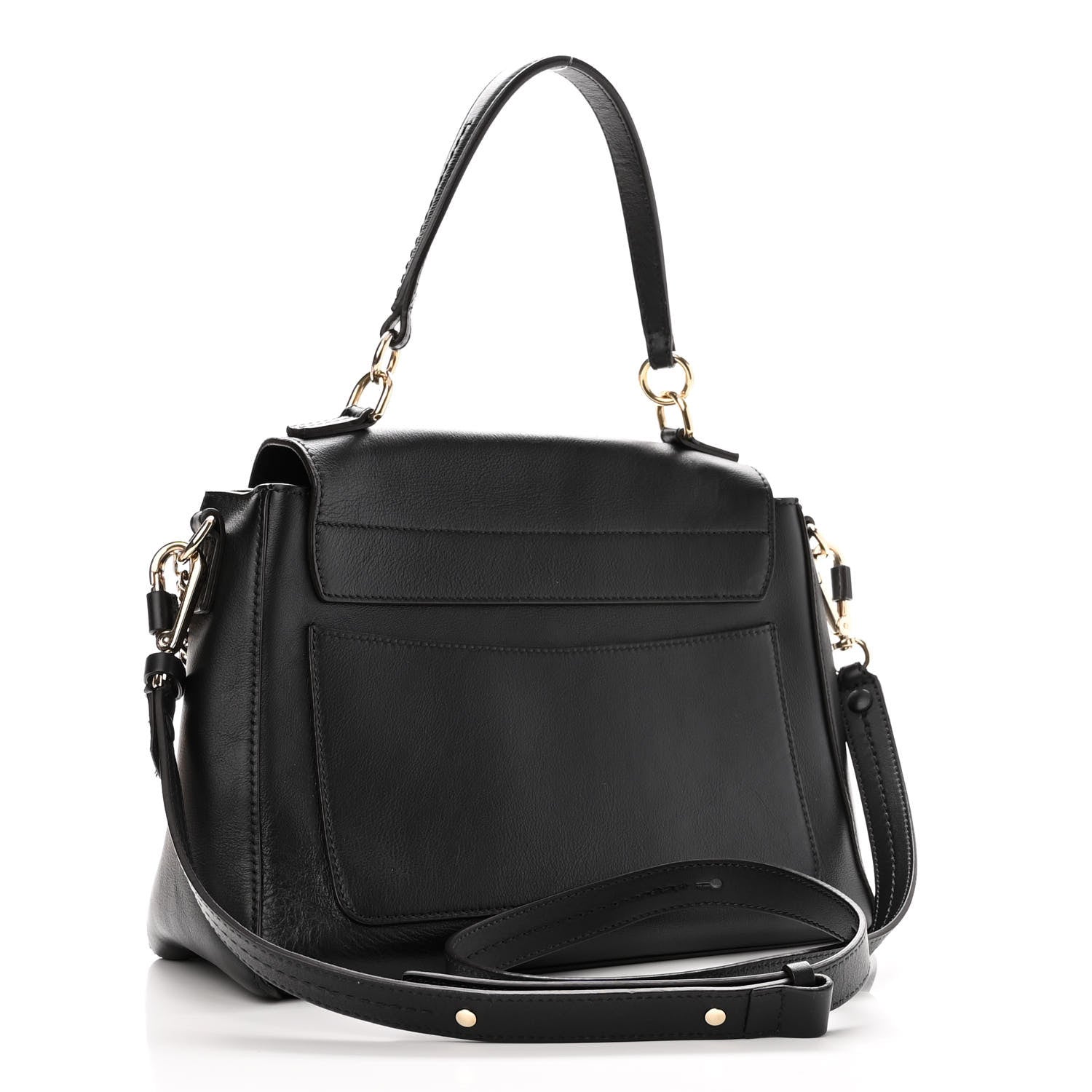 Chloe Calfskin Small Faye Day Shoulder Bag Black 2 of 8