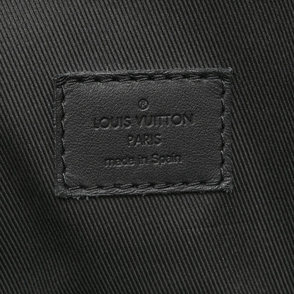 Louis Vuitton Grained Calfskin LV Aerogram Tote Black 6 of 9