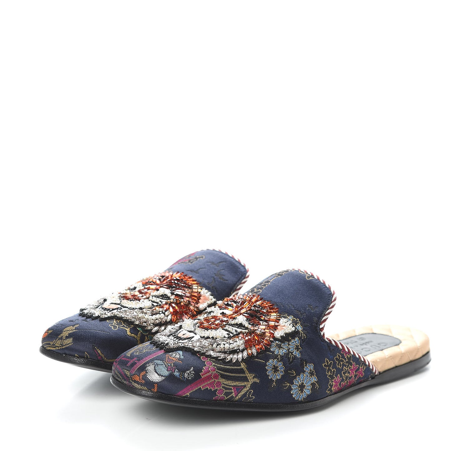 X DISNEY Jacquard Japanese Donald Duck Embellished Mens Slippers 7 Tide Multicolor Bordeaux