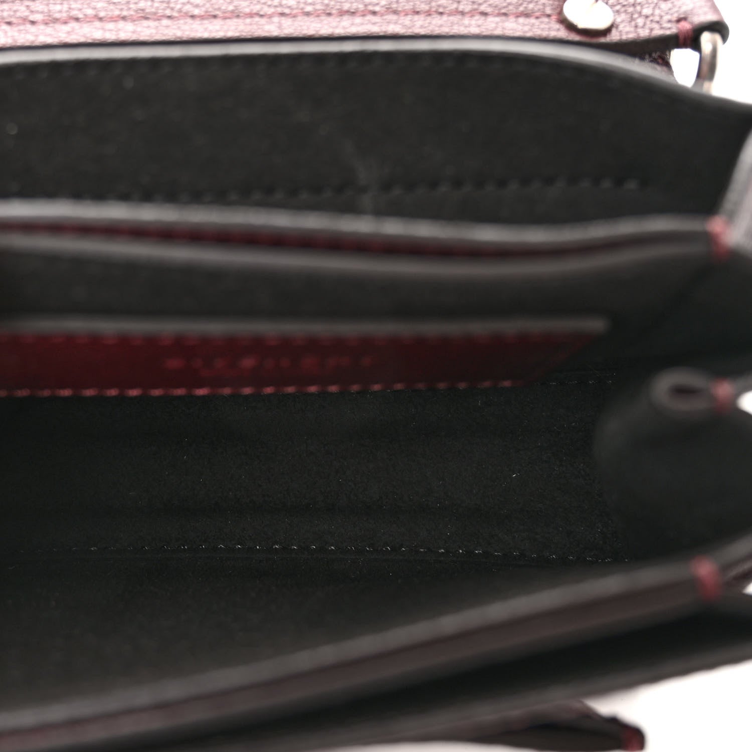 Givenchy Goatskin Mini GV3 Shoulder Bag Oxblood 5 of 9