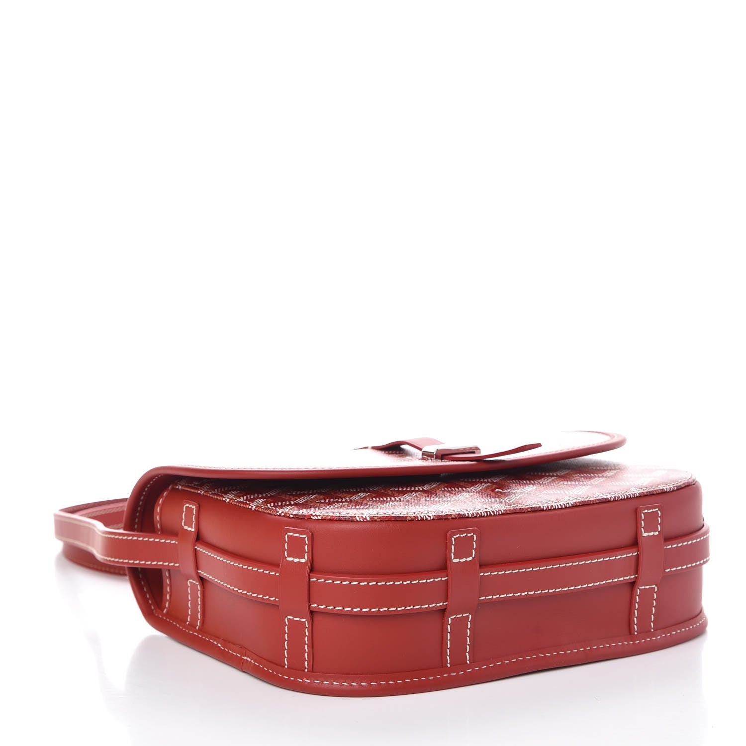 Goyard Goyardine Belvedere PM Messenger Bag Red 4 of 6