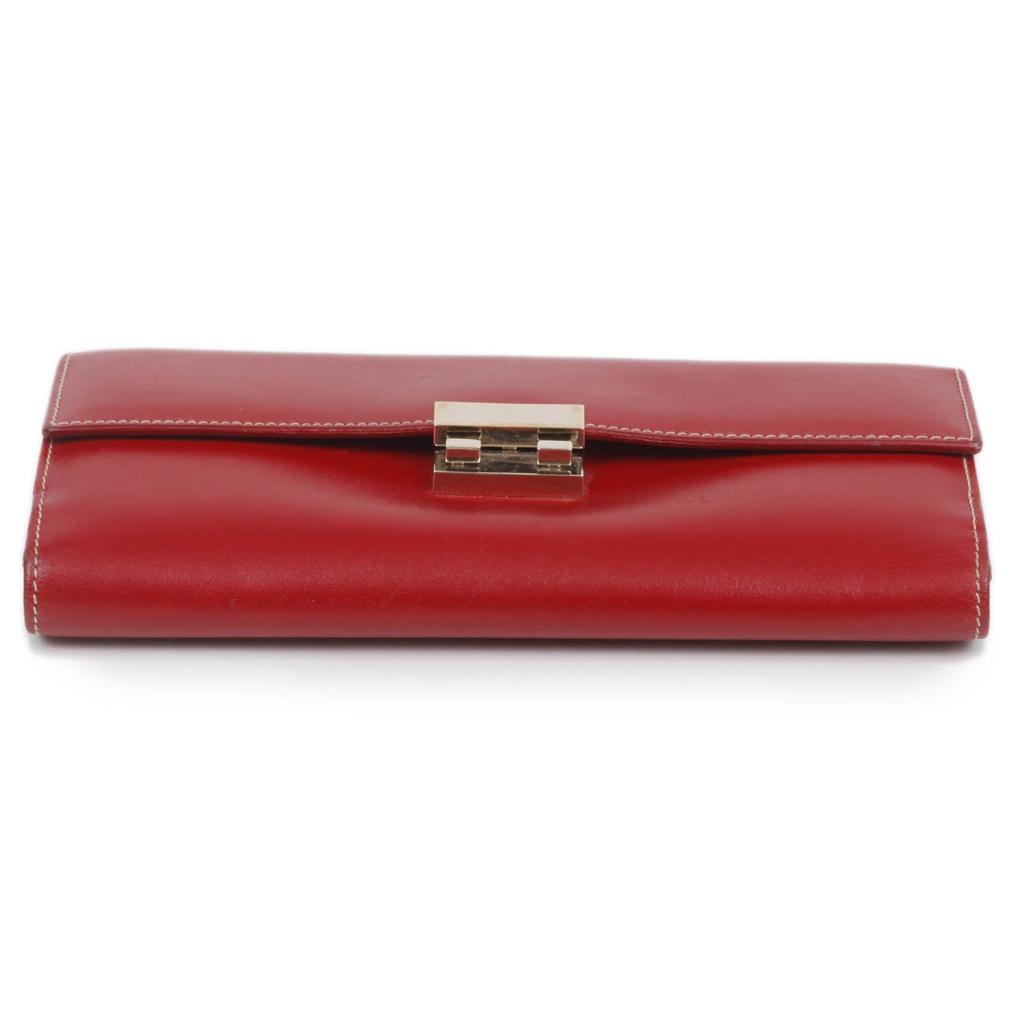 Gucci Leather Continental Wallet Red 3 of 11