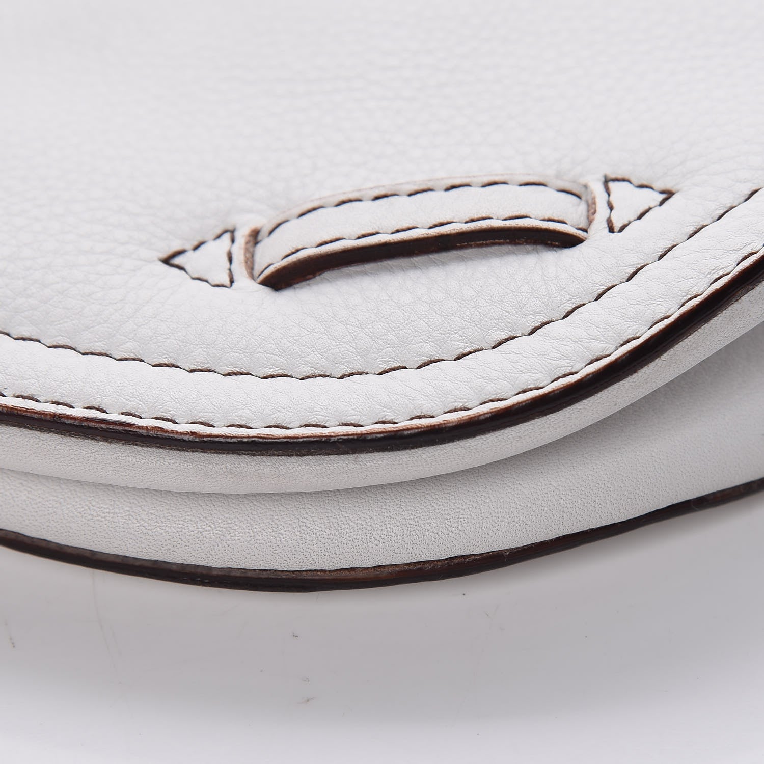 Christian Dior Calfskin Saddle Bag White 16 of 16