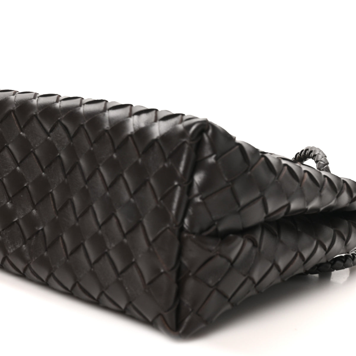 Nappa Intrecciato Small Andiamo Shoulder Bag Fondant