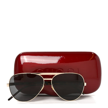 Gucci Acetate Aviator Sunglasses GG1163S Gold Tortoise 7 of 7