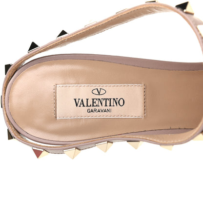 Valentino Garavani Nappa Rockstud Heel Mules 39 Black Poudre 7 of 8