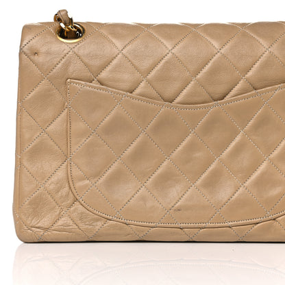 Chanel Lambskin Quilted Small Double Flap Beige 11 of 14