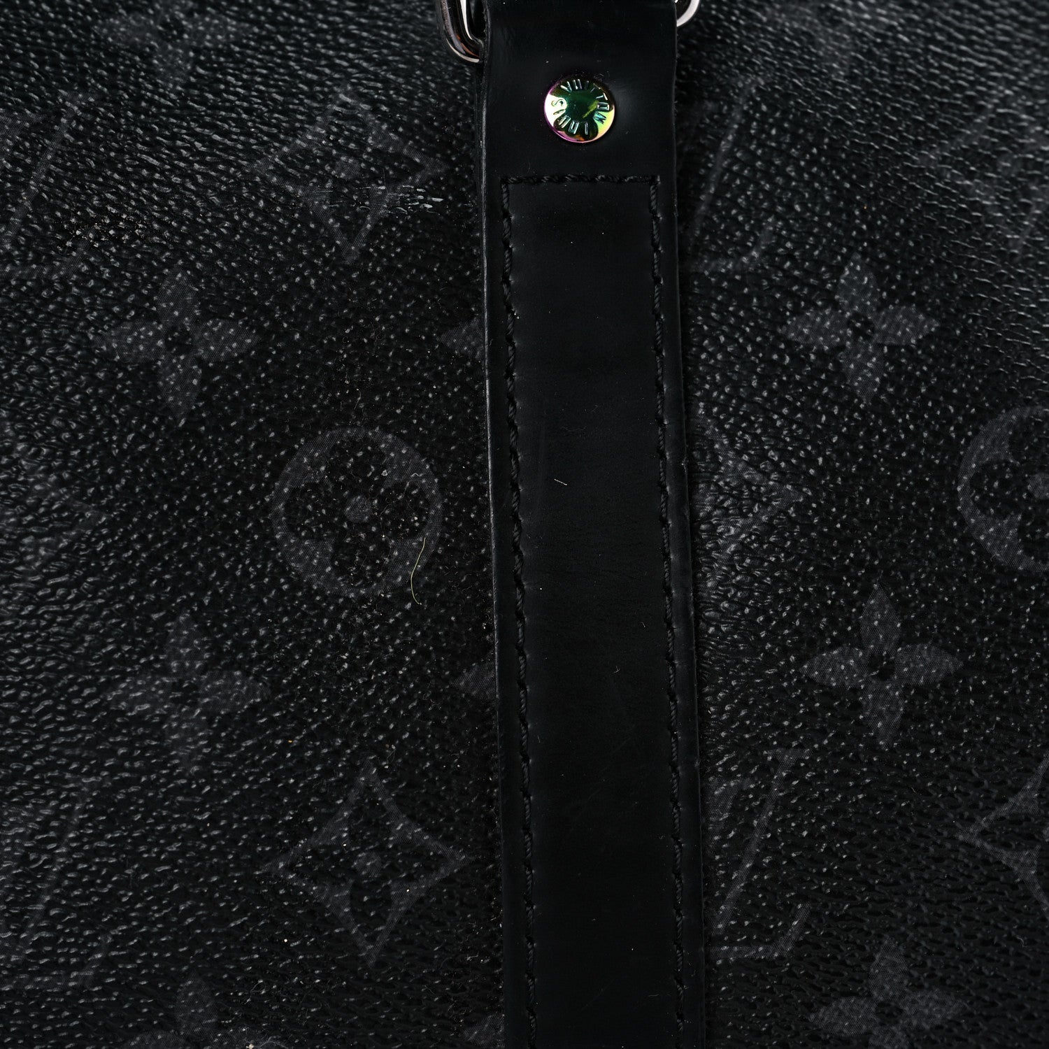 Louis Vuitton X FUJIWARA Monogram Eclipse Flash Fragment Keepall Bandouliere 55 18 of 32