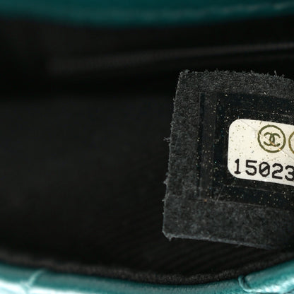 Chanel Lambskin Quilted Large Soft Touch Flap Green 8 of 20