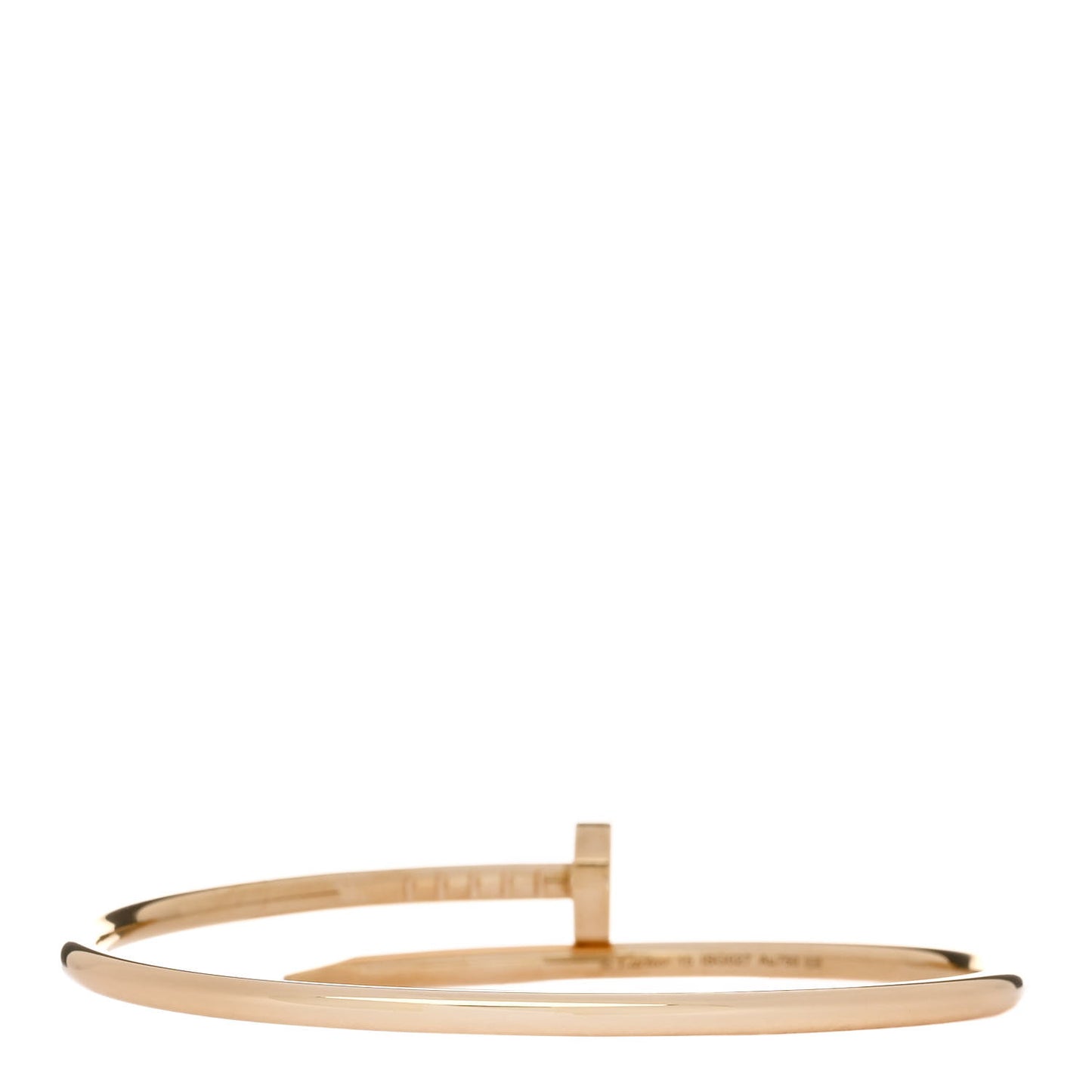 18K Yellow Gold Small Juste Un Clou Bracelet 15