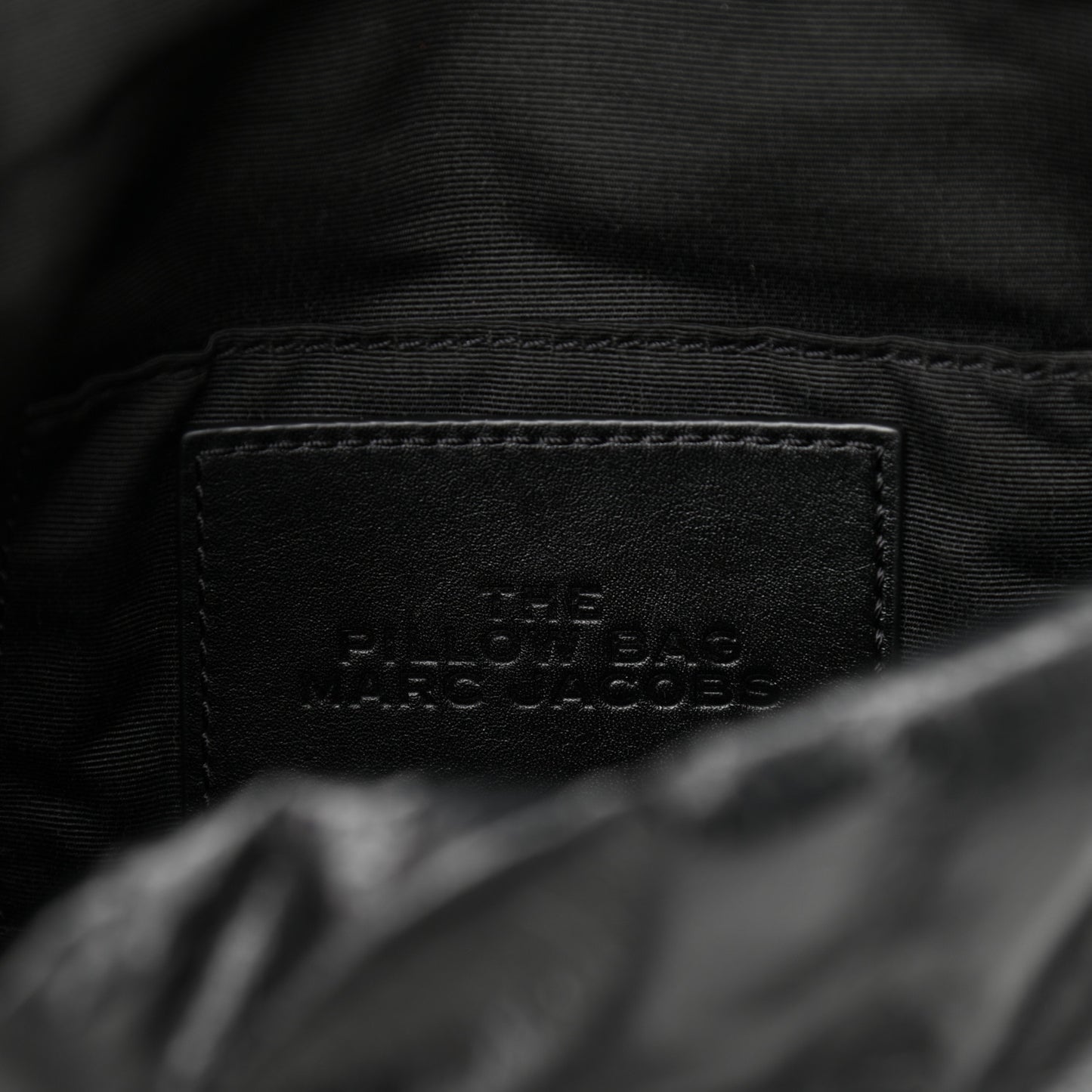 Lambskin The Pillow Bag Black