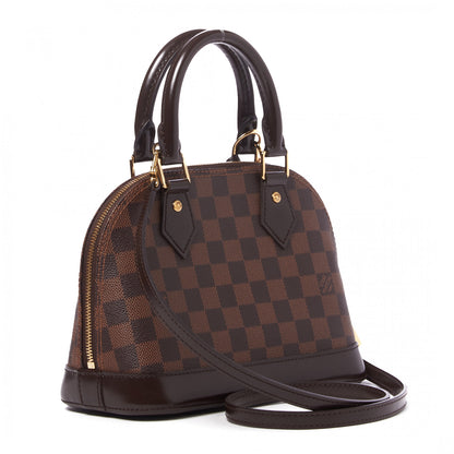 Louis Vuitton Damier Ebene Alma BB 2 of 9
