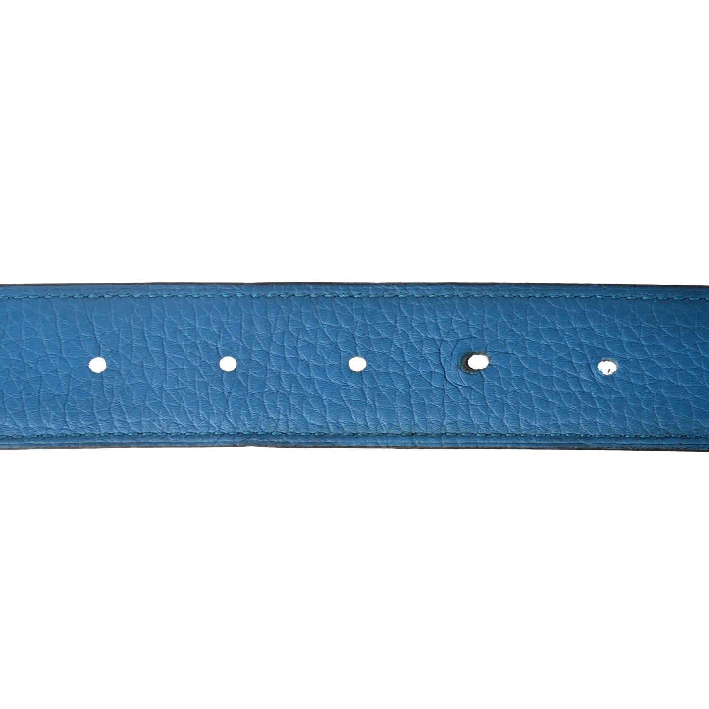 Box Togo 32mm Belt Strap 80 Black Bleu Zanzibar