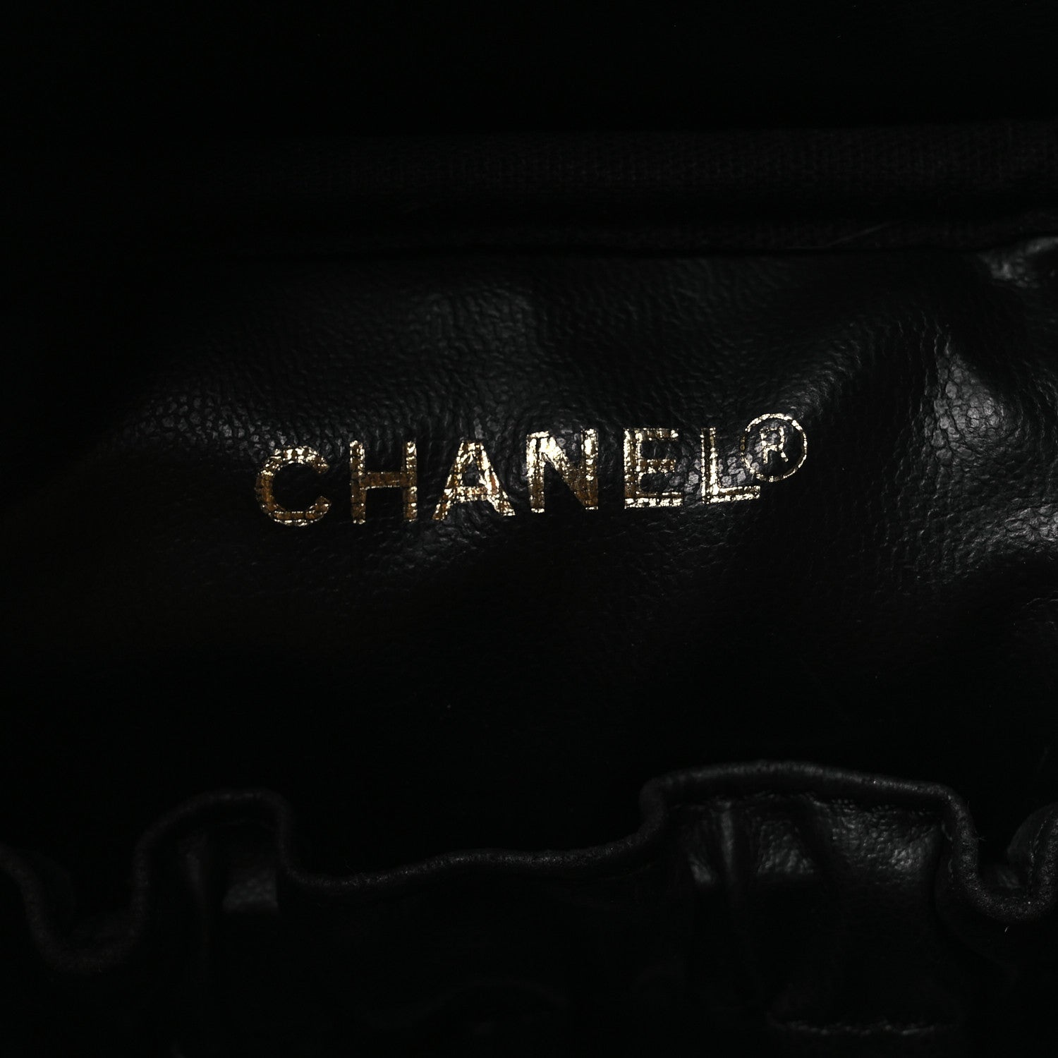 Chanel Caviar Vanity Cosmetic Case Black 6 of 13