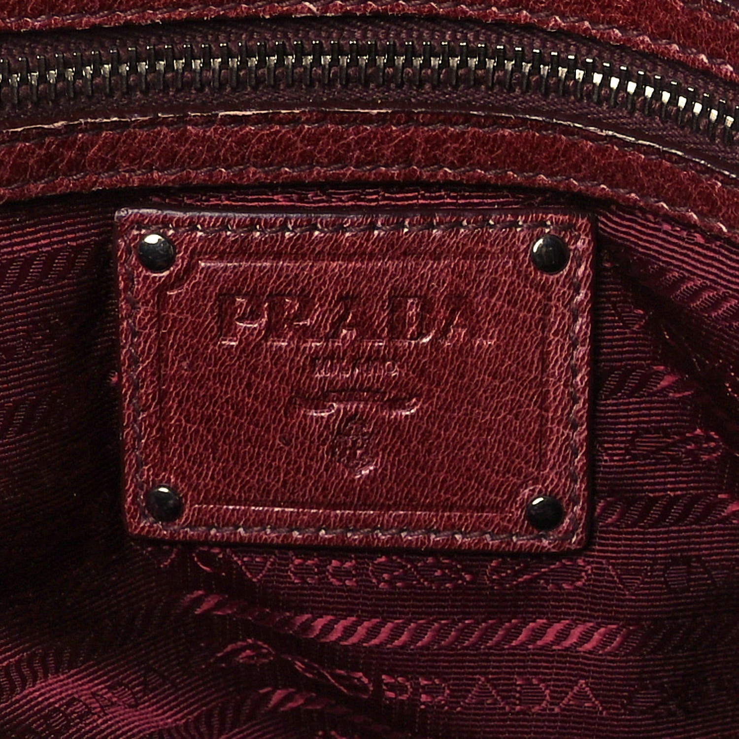 Prada Cervo Antik Bauletto Corniola 7 of 13
