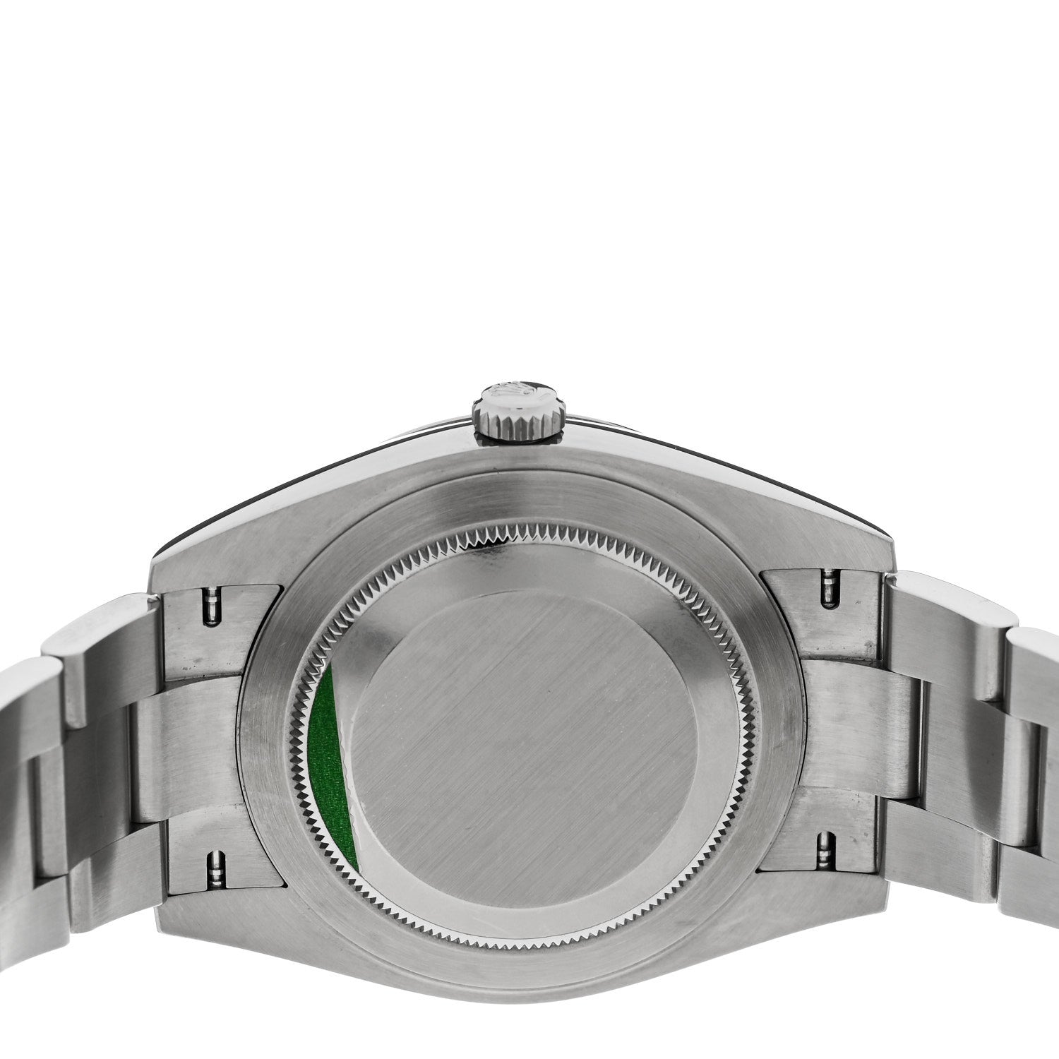 Rolex Stainless Steel 18K White Gold Diamond 41mm Oyster Perpetual Datejust Watch Slate 126334 4 of 4