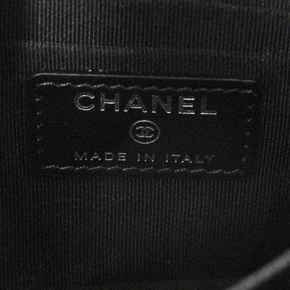 Chanel Aged Calfskin Quilted Medium Reissue Cosmetic Case So Black 6 of 10