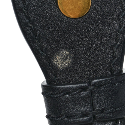 Christian Dior Canvas Embroidered Shoulder Strap Blue 8 of 8