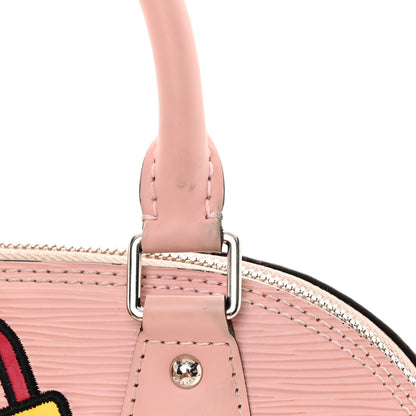 Louis Vuitton Epi Stickers Alma BB Rose Ballerine 13 of 16