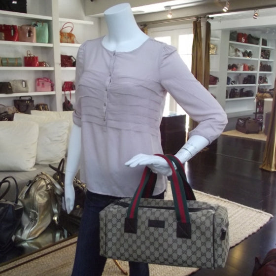 Gucci Monogram Small Duffle Bag 2 of 11
