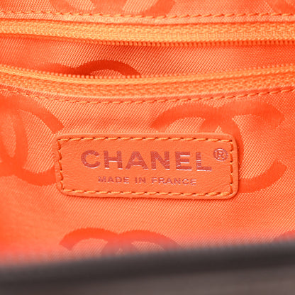 Chanel Calfskin Quilted Large Cambon Bowler Dark Brown 6 of 9