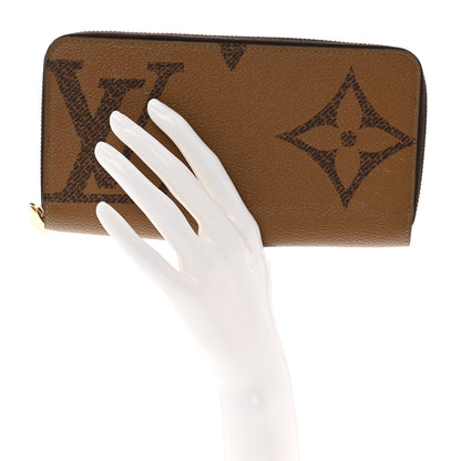 Louis Vuitton Reverse Monogram Giant Zippy Wallet 2 of 9