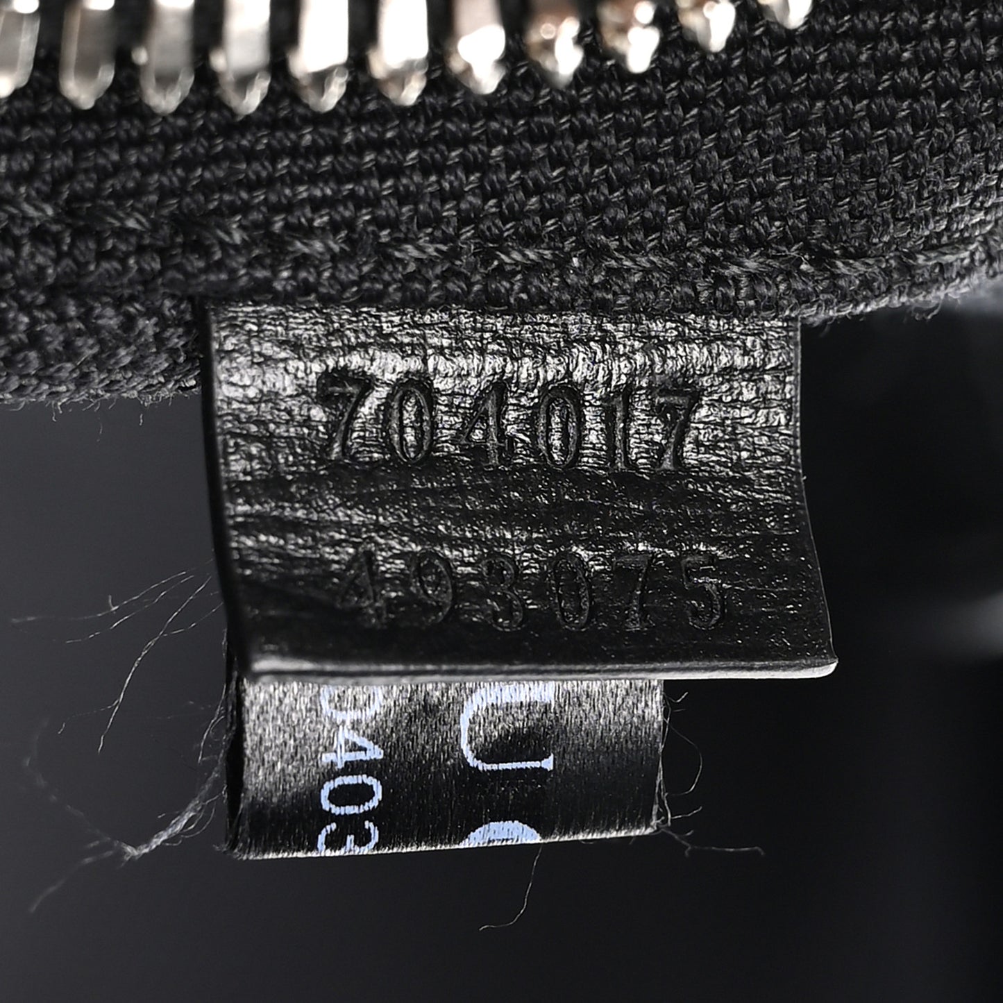 GG Supreme Monogram Textured Calfskin Retro Interlocking G Backpack Black