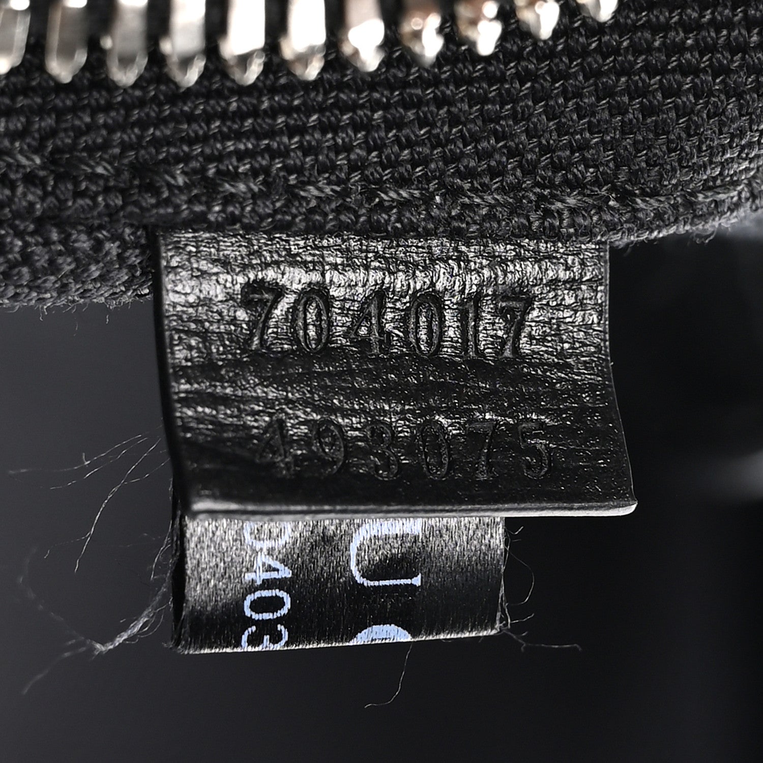 Gucci GG Supreme Monogram Textured Calfskin Retro Interlocking G Backpack Black 7 of 10